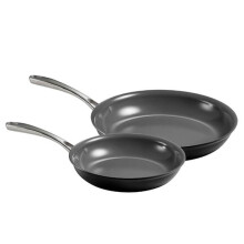Tramontina Set of 2 Ceramic Coated Frying Pans