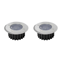 2Stk LED Solar Gartenlicht Straßenbeleuchtung Robuste Terrasse Outdoor