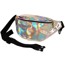 modische holografische pu-leder umhängetasche für frauen mädchen