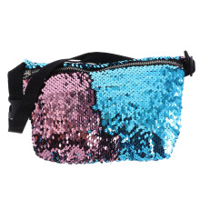 Blaue Pailletten Waist Bag Für Damen Leicht & Wiederverwendbar