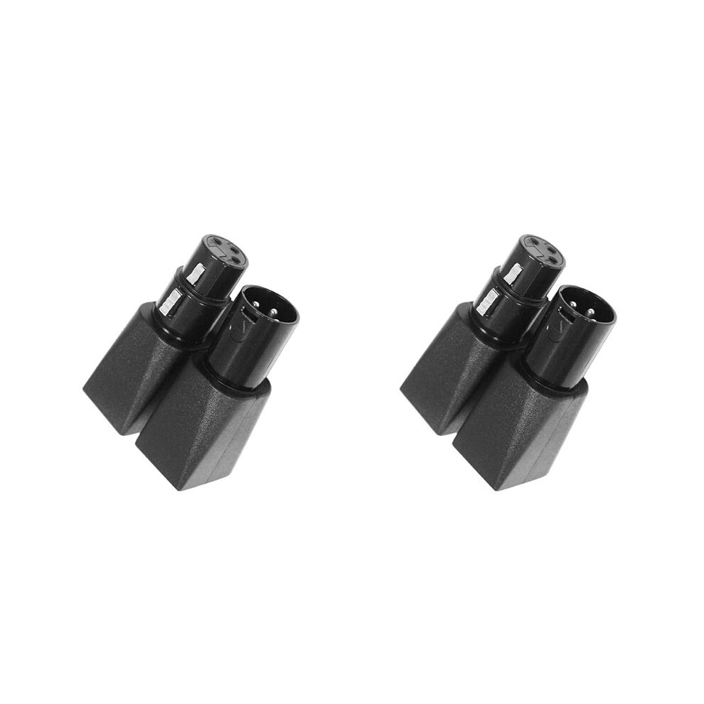 Dmx To Rj45 Connector Rj45 Ethernet To 3 Pin Xlr Dmx Female & Male Adapter Sets (3Pin 2Pair) 6032345731466