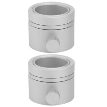 1Set Drehbarer Fahnenmast-Ring Aus Aluminium Silber, Langlebig