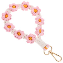 1Set Rosa Gewebtes Handgelenkband Für Frauen Als Wichtige Feiertage