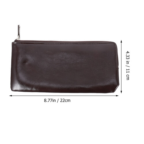 1Pc Long Men Wallet PU Large Capacity Durable Wallet for Men 1