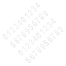 4Sets Reflektierende Briefkasten Zahlen PVC Aufkleber Weiß Dekor