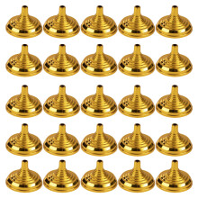 30Stk Premium Kunststoff Tischflaggenbasis Stabil Und Langlebig Gold