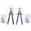 Professional Compass with Lock, Compass for Geometry, 6inch Spring Bow Compass, Precision Compass Math, Drafting Compass, Compass Drawing (2 Pack) 1