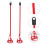 2 professionele zware mixers voor verf, cement en coating 4