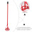 2 professionele zware mixers voor verf, cement en coating 8