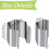 Screen Retainer Clips, 30Pcs Window Screen Installer Clips for Installing Patio, Balcony and Garage Window Screen Tool 7