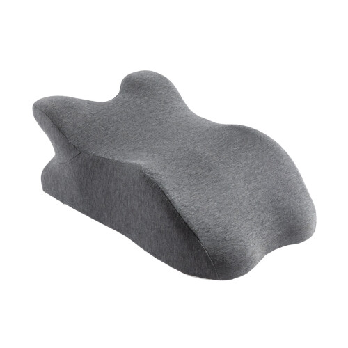 Multiuse Memory Foam Back Cushion Enhances Postures-Dark Gray