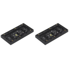 2pcs 160x80mm P2.5 LED Screen Panel Module 64x32 Pixels 1/16 Scan 3in1 SMD P2.5 Indoor Full Color LED Panel Module