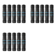 Conectores RJ45 de 15 Piezas IP68 Conector de Cable LAN Ethernet Cat6 Blindado una Prueba de Agua (STP)