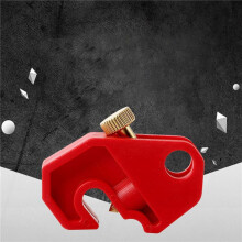 2X Circuit Breaker Lockout Device with Screw Circuit Safety Lock Universal Single and Multi Pole Breakers, Durable, Safe