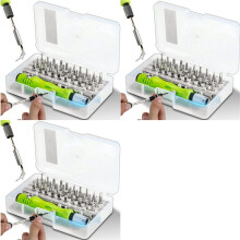 3X 32-in-1 Screwdriver Tool Set Precision Screwdriver Set Multifunctional Screwdriver Suitable for Daily Home Repairs