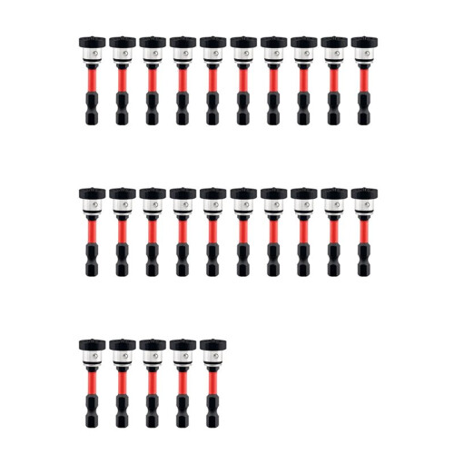 25pcs Positioning Screwdriver Bits Drywall Screw Bits 50mm Magnetic Positioning Screwdriver Bits for Plasterboards