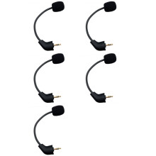 5X Ersatz für 3,5-mm-Mikrofon für New X Cloud II Game-Headsets, Gaming-Kopfhörer-Mikrofon