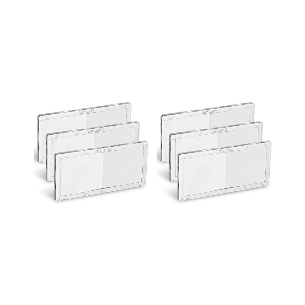 6Pcs Welding Helmet Magnifying Lens 2.5 Diopter Eye-Protecting Accessories Magnifier Cheater Lens 6032117883713