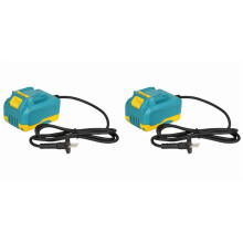 2X 20V/35A -Nätadapter för 18V Interface Elverktyg, EU-Kontakt