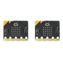 2X para Placa de Desenvolvimento Programável Microbit V2, Placa de Expansão Programável Scratch para Programação Escolar DIY