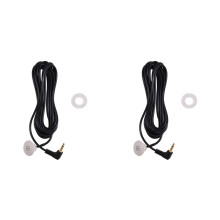 2pcs 3.5mm Radio HandsFree External Microphone for Sportage 2011-2013 Fit Accent Solaris 2011-2016