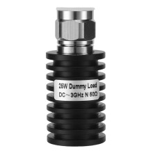 RF Coax 25W N Male Connector Small 50 Ohm -3GHz , Dummy Load Plug