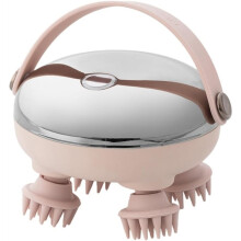 Massaggiatore Elettrico per Cuoio Capelluto,Massaggiatore per Testa Impermeabile con Testine In Silicone per Crescita Capelli,Massaggiatore Portatile