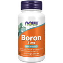 NOW Boron 3 mg 100 Capsules