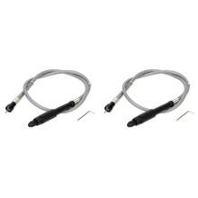 2X DIYWORK with 0.3-3.2mm Drill Chuck Handle Grinder Flexible Shaft for 3000 Electrical Tools Soft Shaft