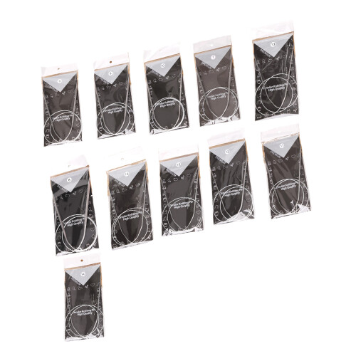 Rondbreinaald 100 cm lengte met-Complete set van 11i