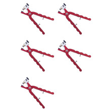 5X Leather Watch Bracelet Cutting Plier for Straps to Fix Catches Spring Bar Hand Tool Pliers Red Straight
