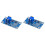 2X AD620 Transmitter High Precision Microvolt/Millivolt Voltage Amplifier Module Small Signal Instrumentation Amplifier 1