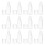 20St Draagbare Plastic Poederhouders Voor Make-Up En 1
