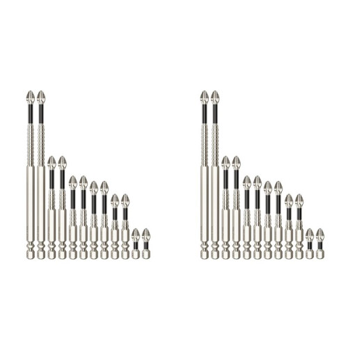 High Magnetic Screwdriver Drill Bit Set - Strong Magnetic Screwdriver Drill Bit Set - 24Pcs Magnetic Screwdriver Bits