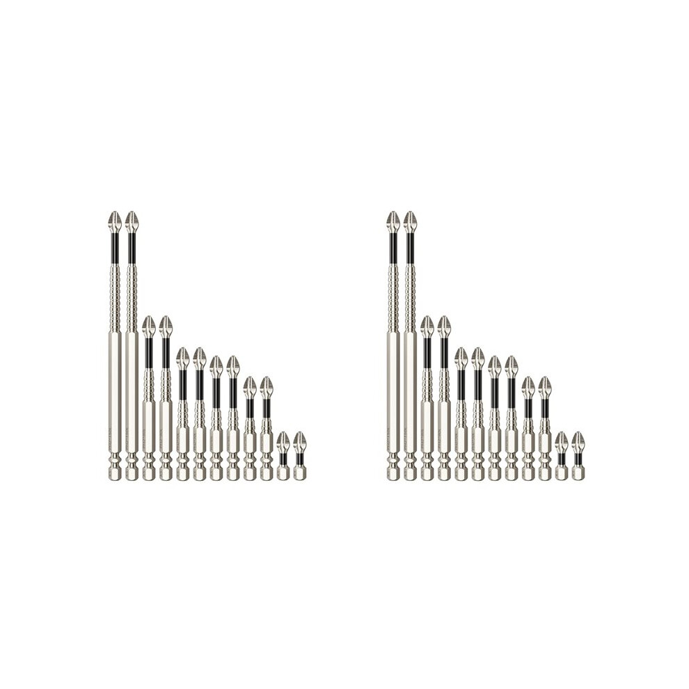 High Magnetic Screwdriver Drill Bit Set - Strong Magnetic Screwdriver Drill Bit Set - 24Pcs Magnetic Screwdriver Bits 6032383947256