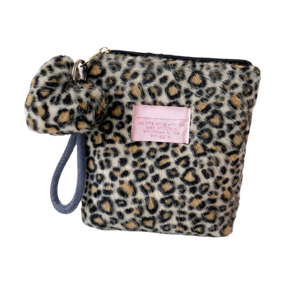 Black Retros Styles Animal Print Makeup Organizers Hand Carry