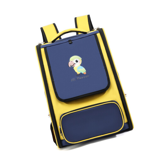 Étui de voyage pour petits oiseaux facile à transporter-Bleu