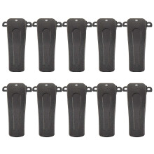 10PCS Belt Clip for H777 Hot Model  Radio BF-666S BF-777S BF-888S 666S 777S 888S Clamps Black
