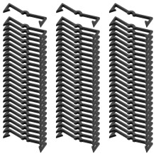 100 StüCk Kunststoff Pegboard Haken Verschluss Pegboard Display Haken Lagerung Regal