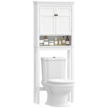Estante sobre Inodoro Blanco 70 x 20 x 175 cm