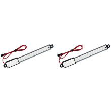 2X  12V Waterproof IP54  Linear Actuator 100 mm Stroke Electric Linear Motor Window Opener 30 mm/S Speed