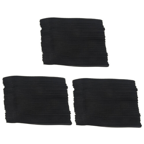 300 x adjustable black nylon cable tie L 15cm