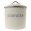 Apollo Round Cream Biscuit Storage Tin Canister 1
