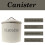 Apollo Round Cream Biscuit Storage Tin Canister 2
