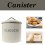 Apollo Round Cream Biscuit Storage Tin Canister 5