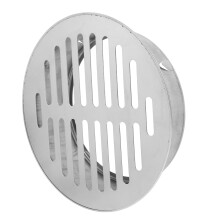 2Pcs Thickened Stainless Steel Outdoor Floor Drain Cover for Garden
