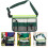 5Pièces Pochette Ceinture Verte Oxford Réglable 7 Compartiments 1