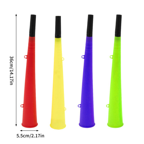 Pack de 4 cornes d'encouragement pour occasions de Festival, 2
