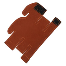 Small Leather Trumpet Valve Guard Dust‑Resistant Protection with Quick Slip‑On Fit and Easy Clean Surface