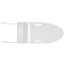 Heavy Duty Iron Board Plastic Shelf Wall Rack for Compact Storage